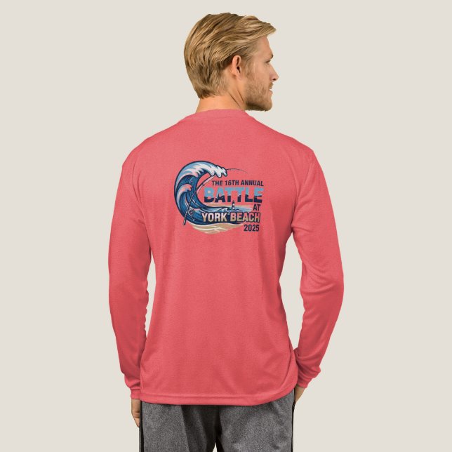 BD - 2025 BATTLE AT YORK BEACH Tri-Blend SHIRT (Full Back)