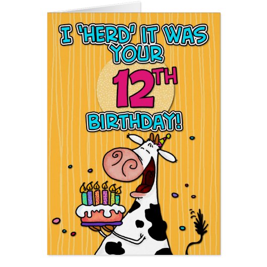 bd cow - 12 cards (Front)