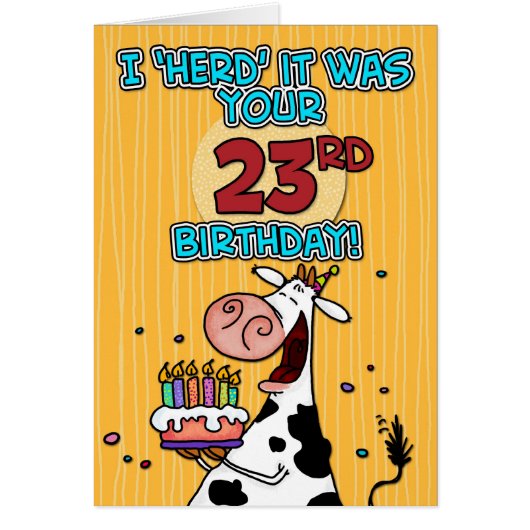 bd cow - 23 cards (Front)