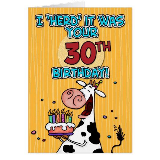 bd cow - 30 cards (Front)