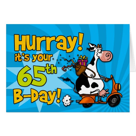 bd scooter cow - 65 cards (Front Horizontal)