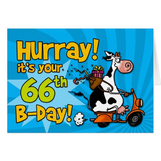 bd scooter cow - 66 cards (Front Horizontal)