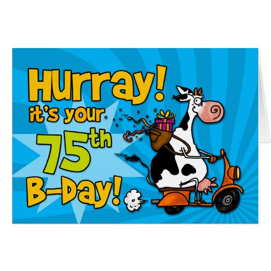 bd scooter cow - 75 (Front Horizontal)