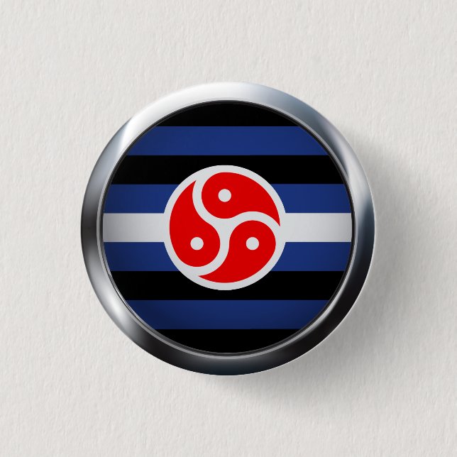 BD / SM PRIDE MEDALLION BUTTON (Front)