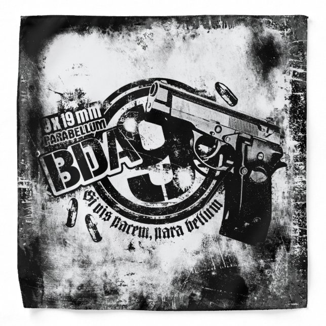 BDA 9 Bandana Bandana (Front)