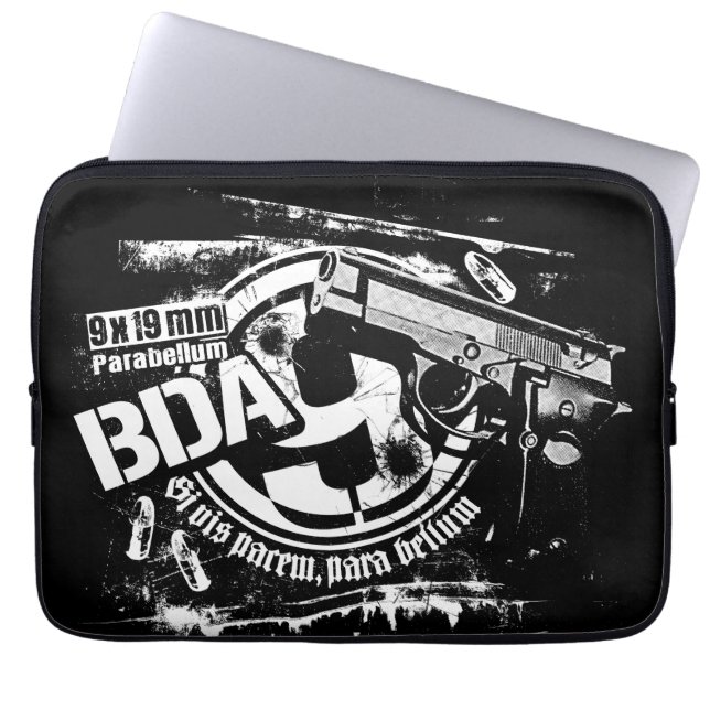 BDA 9 Computer Sleeve Electronics Bag (Front)