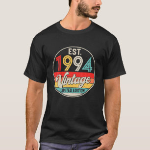 Bday 28 Year Old Vintage 1994 Limited Edition 28th T-Shirt