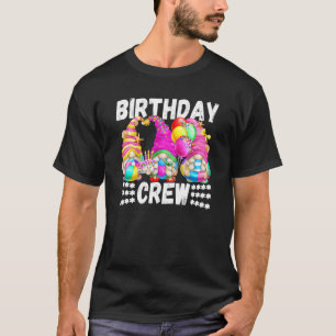 Bday Summer Gnome For Family Group Cute Birthday C T-Shirt