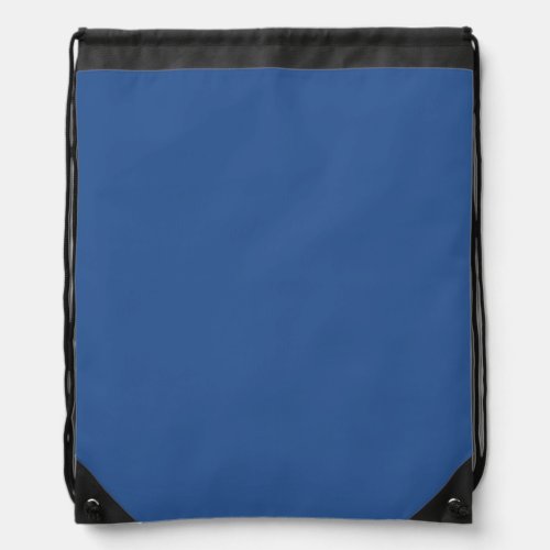  Bdazzled blue solid color  Drawstring Bag