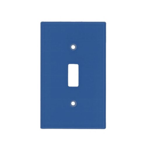  Bdazzled blue solid color  Light Switch Cover