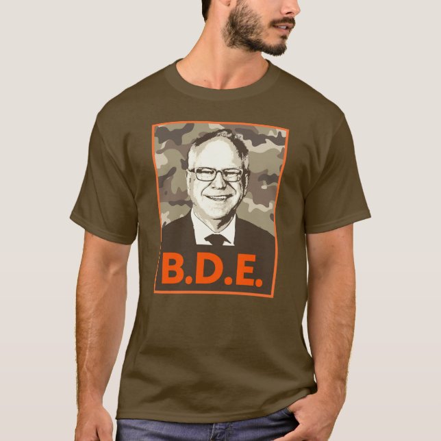 BDE Hope in Camouflage T-Shirt (Front)