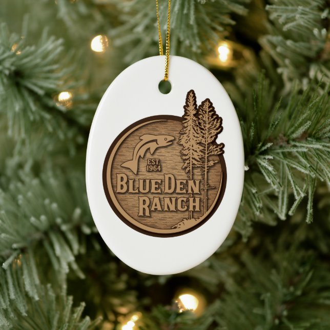 BDR Logo 2020 Ceramic Ornament (Tree)