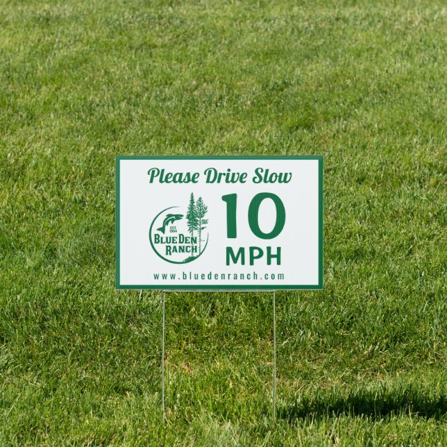 BDR Speed Sign (Insitu)