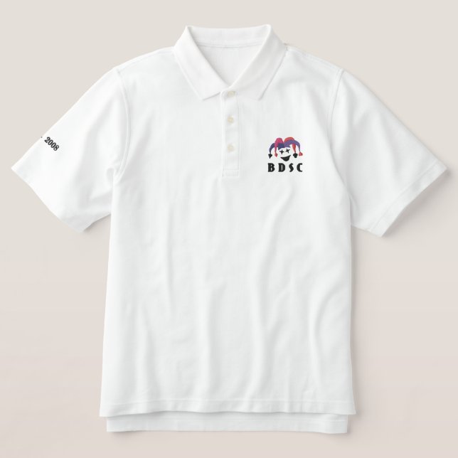BDSC White Polo (Design Front)