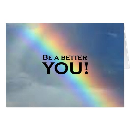 Be a Better YOU! Cards (Front Horizontal)