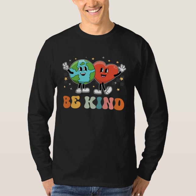 Be A Buddy Not A Bully Positive Inspirational Kind T-Shirt (Front)