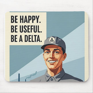 Be A Delta - Mousepad