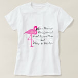 Be A Flamingo T-shirt at Zazzle