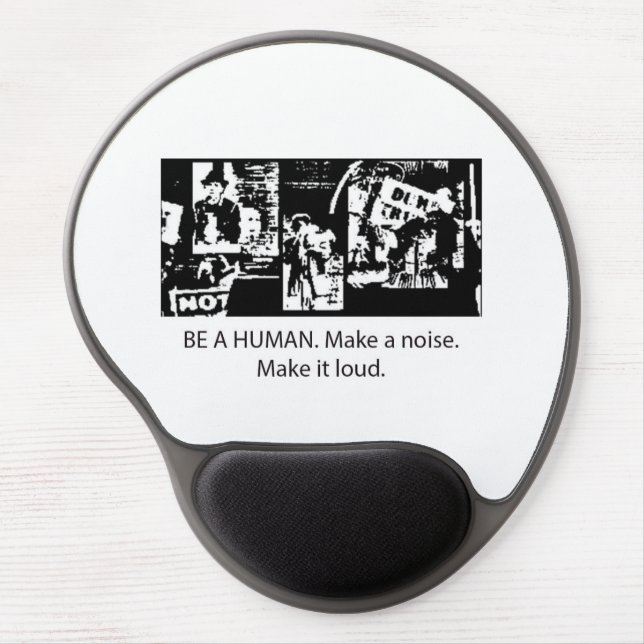 Be A Human mousepad (Front)