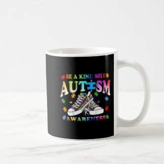 Be A Kind Sole Autism Awareness Puzzle Shoes Be Ki Coffee Mug