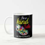 Be A Kind Sole Autism Awareness Puzzle Shoes Kindn Coffee Mug