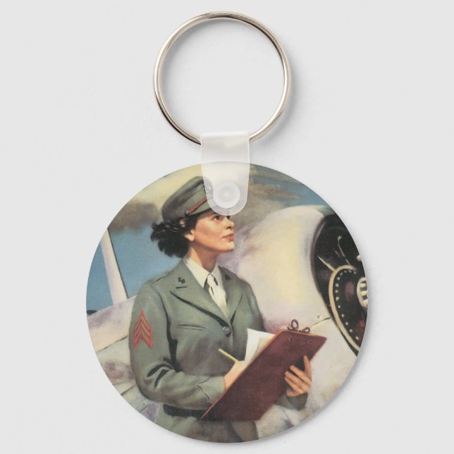 Be a Marine - Free a Marine to Fight Keychain (Front)