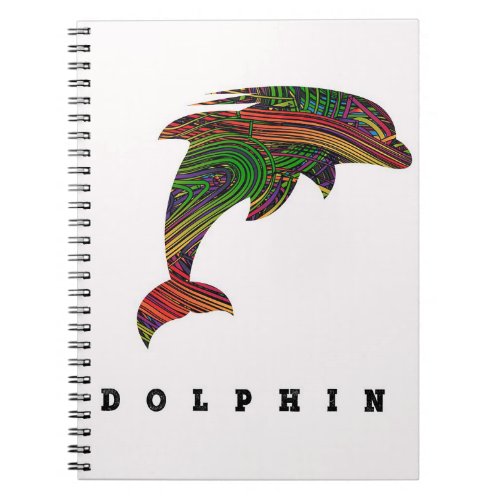 be a person who love dolphin notebook