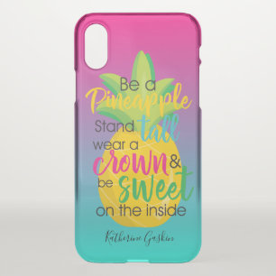 Be a Pineapple beauty iPhone X Case