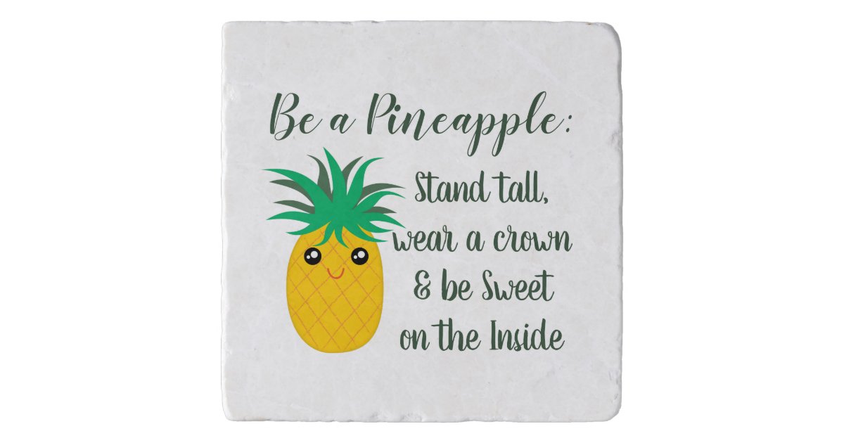 Monogrammed 'Watercolor Pineapple' Basic T-Shirt