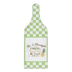 Be A Pineapple Word Art Cutting Board