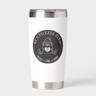 Be A Puzzle Elf — Water Bottle /Tumbler Insulated Tumbler