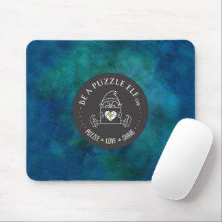 Be A Puzzle Elf — Water Bottle /Tumbler Mouse Pad