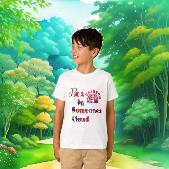 Be A Rainbow In Someones Cloud Valentine Classroom T-Shirt (Be A Rainbow In Someone's Cloud Valentine Classroom T-Shirt)