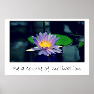 Be a source of motivation print