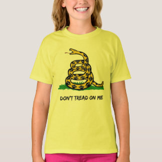 Be a true libertarian Don't tread on me T-Shirt