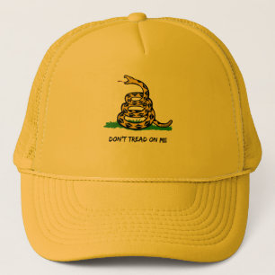 Be a true libertarian Don't tread on me Trucker Hat