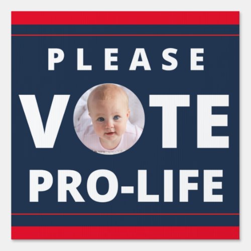 Be a voice for the voiceless Vote pro_life Sign