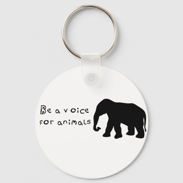 Be A Voice Keychain (Front)