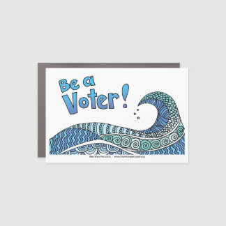 Be a Voter Car Magnet