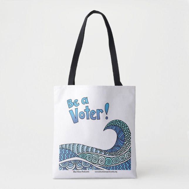Be a Voter Tote Bag (Front)
