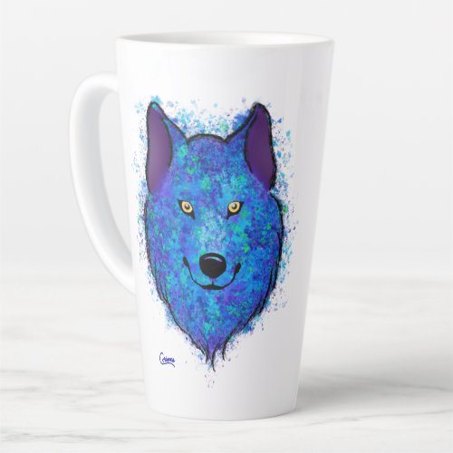 Be a Wolf Not a Sheep _ 17 oz Latte Mug