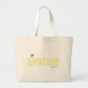 Be Adventurous - A Positive Word Large Tote Bag