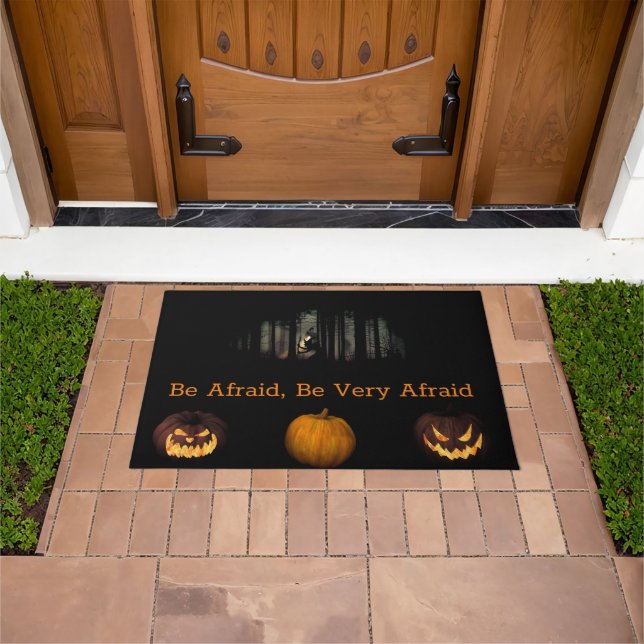 Be Afraid Halloween Doormat (Outdoor)
