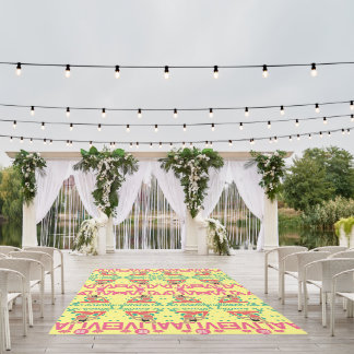 Be Alive, Be Healthy – Yoga & Wellness Inspired Outdoor Rug