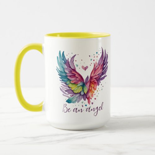 Be an angel  mug