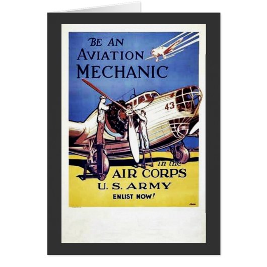 Be An Aviation Mechanic Cards (Front)