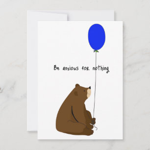 Be Anxious for Nothing Card