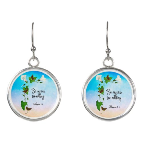 Be Anxious for Nothing Earrings