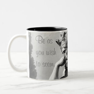 Be as you wish to Two-Tone coffee mug