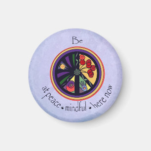 Be at Peace Mandala Magnet
